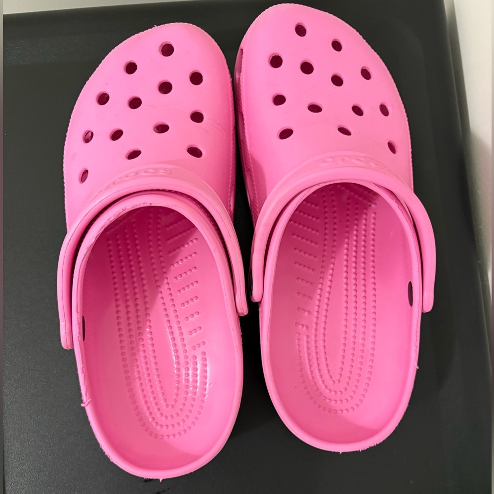 Pink Classic Crocs - Picture 2 of 2